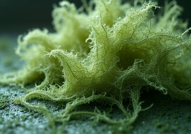 Tessuti avanzati in alghe e micelio per designer d'avanguardia