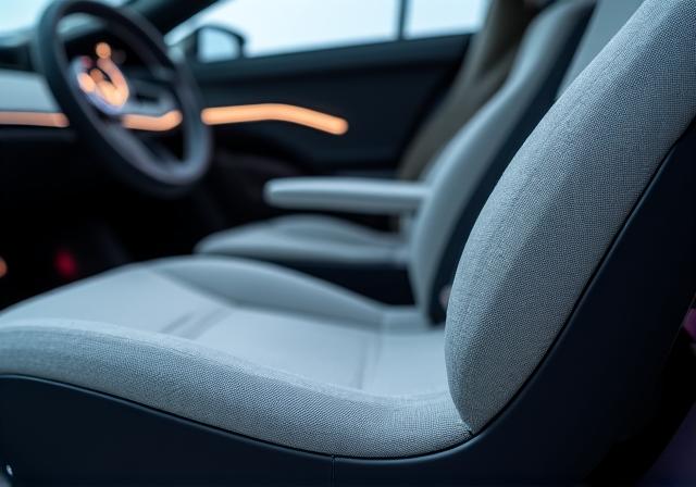 Bio-tessuti a bassa impronta carbonica per interni di veicoli elettrici