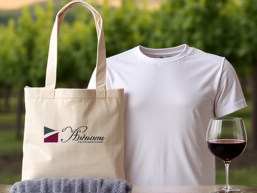 Merchandise aziendale in cotone biologico per cantine e aziende