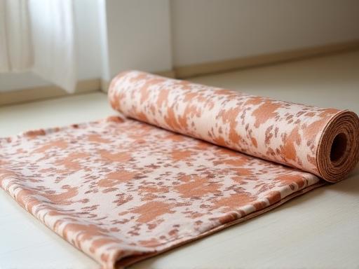 Tessuto per tappetini yoga in materiali organici personalizzati